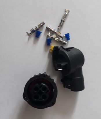 Розьем датчика давления масла (нового образца) Ford Cargo / Форд Карго